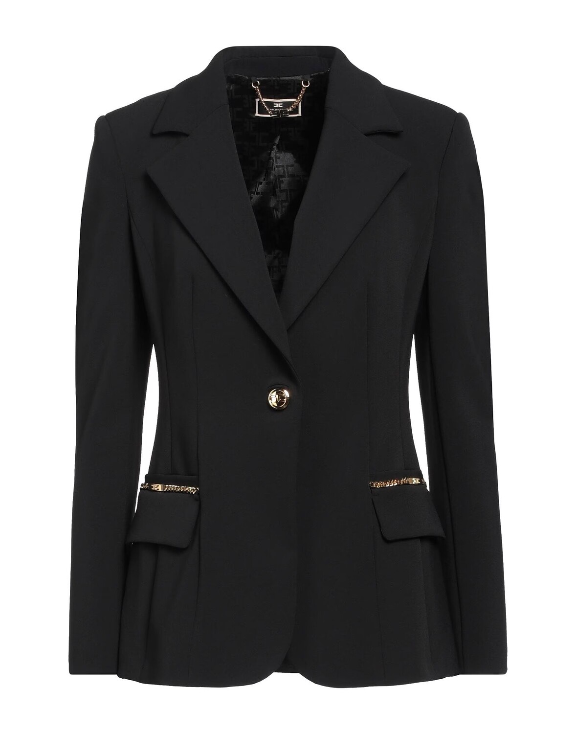 

Блейзер Elisabetta Franchi, черный