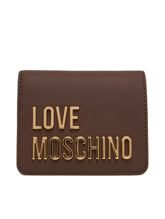 

Маленький женский кошелек JC5612PP1NKD0301 Love Moschino, коричневый