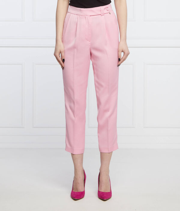 

Штаны-сигареты Liu Jo Cropped Fit, розовый