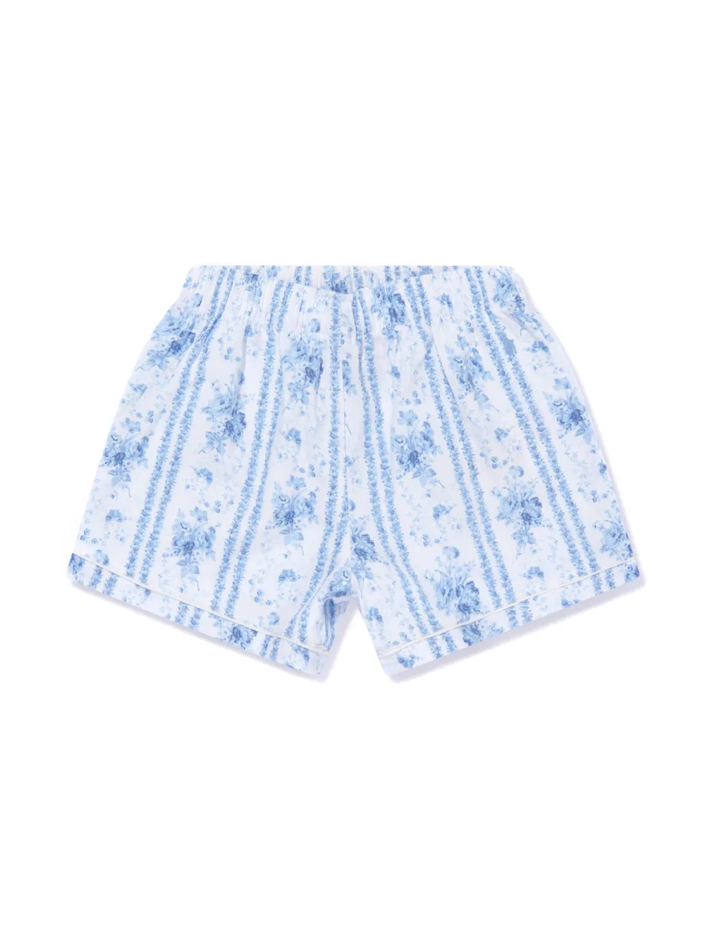 Пижама с цветочным принтом POLO RALPH LAUREN KIDS, синий — фото 4