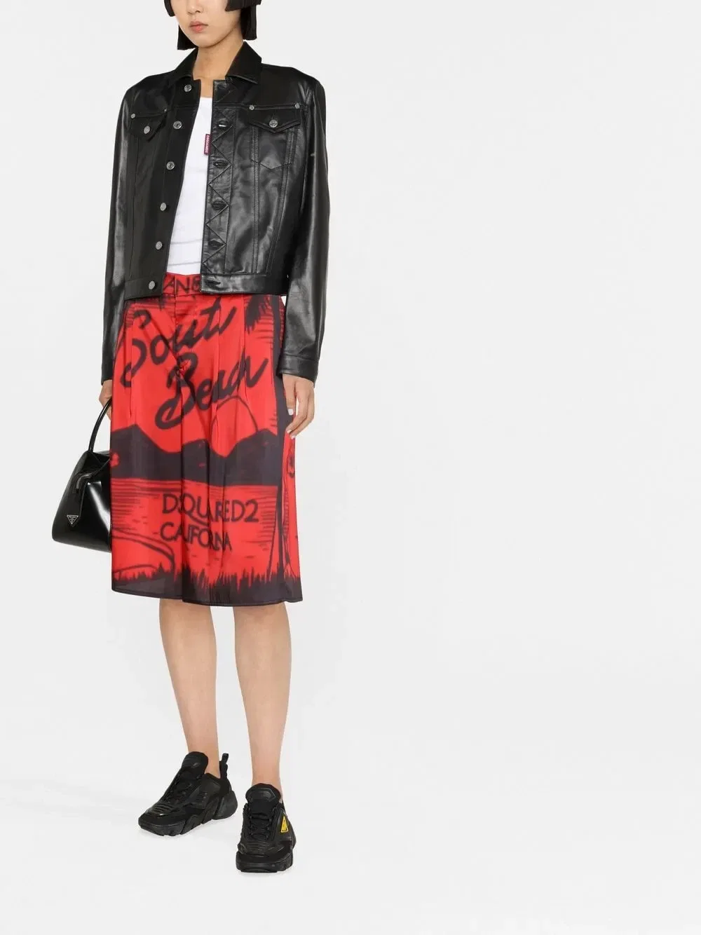 Однобортная куртка Dsquared2, черный — фото 2