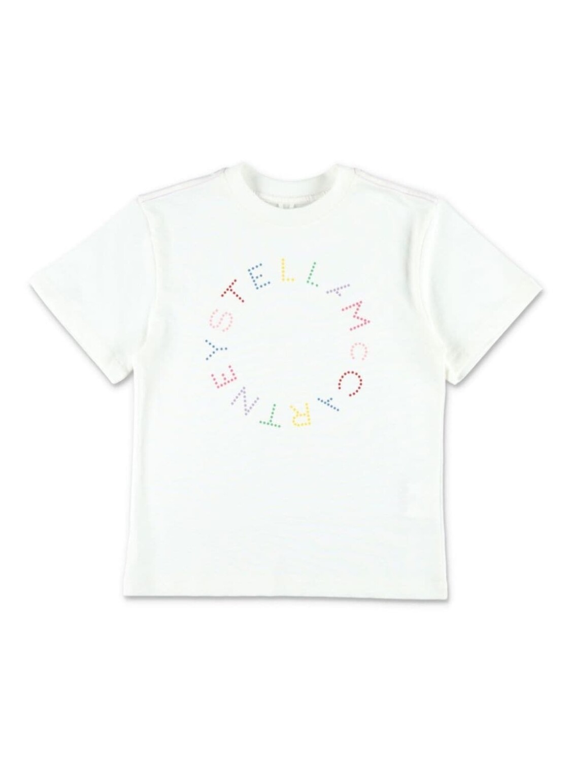 

Stella McCartney Kids футболка с логотипом, белый