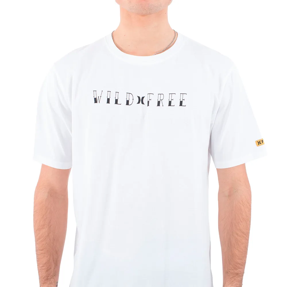 

Футболка с коротким рукавом Hurley Toledo Wild, белый