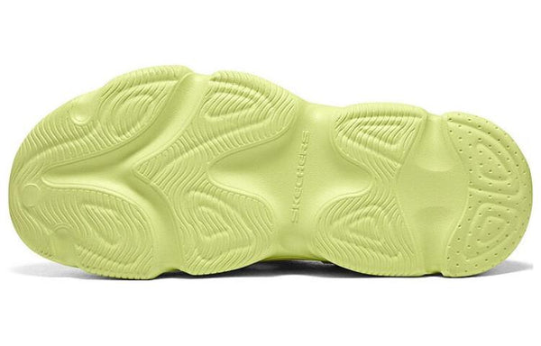 Сандалии foamies top-level-peachy vibe 'lime' Skechers, зеленый — фото 4