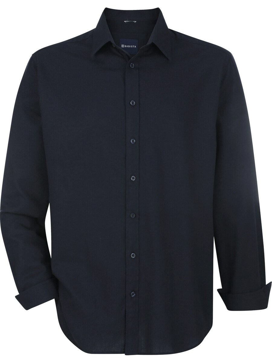 

Повседневная рубашка BABISTA Regular fit Button Up Shirt, темно-синий