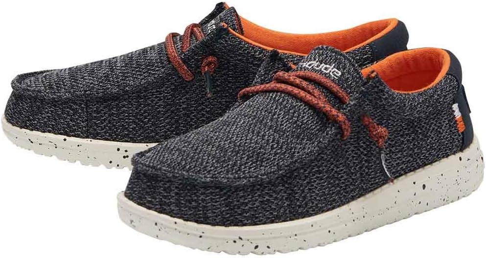 Детские лоферы Hey Dude Boy's Wally Heydude, Sox Ocean Blue — фото 2