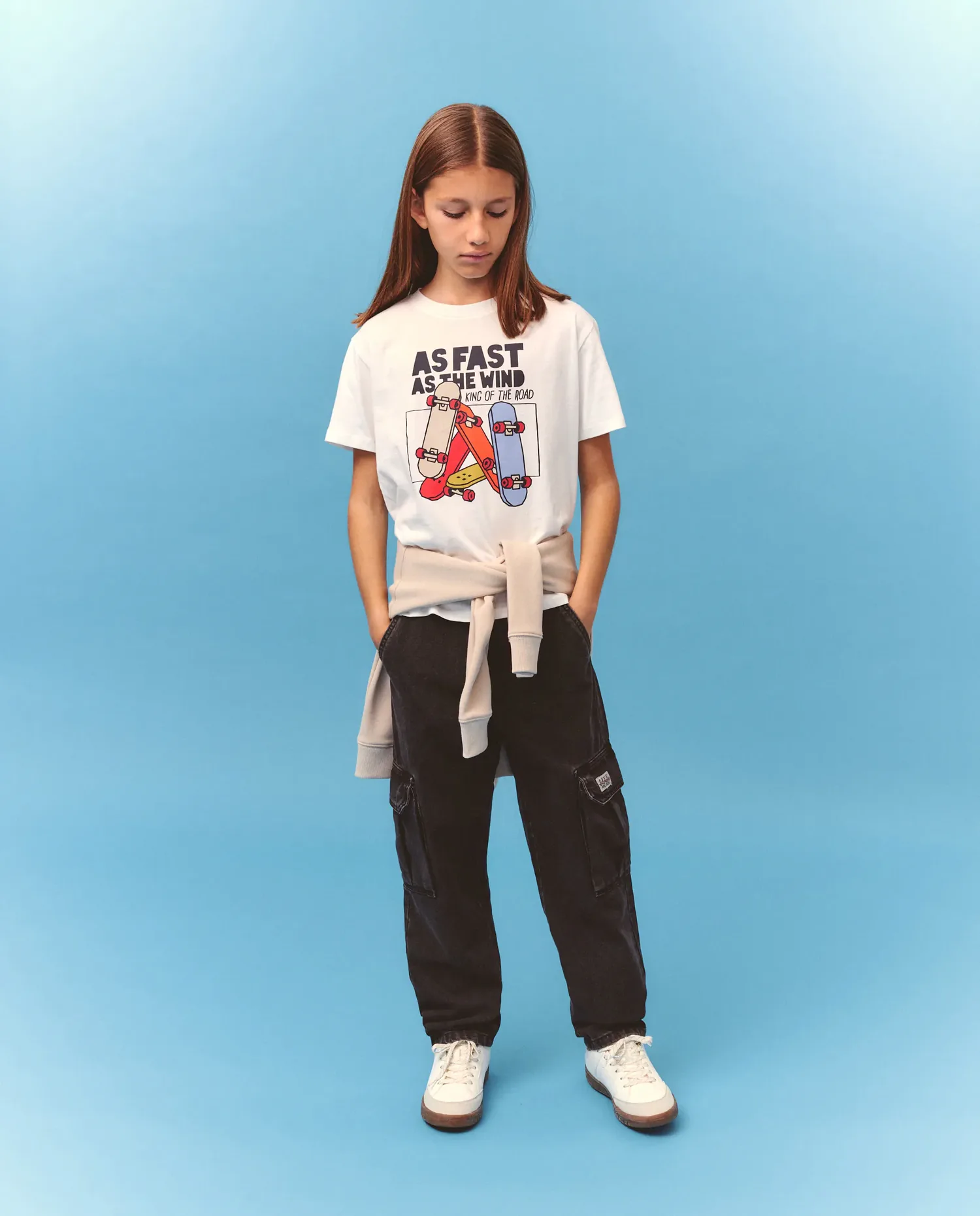 Футболка с коротким рукавом с детским фантазийным рисунком Kids El Corte Inglés, белый — фото 2