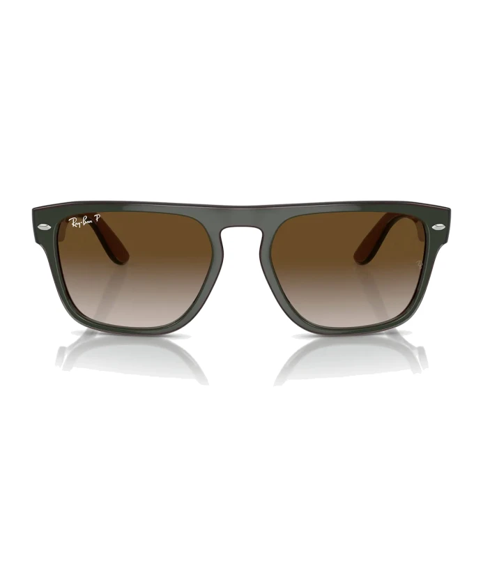 

Солнцезащитные очки RB4407 с зелеными поляризованными линзами Ray-Ban, зеленый