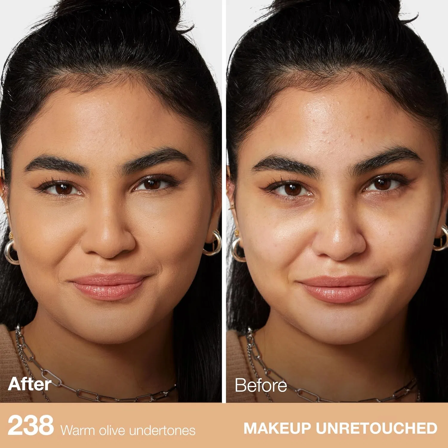 Тональная основа Fit Me Matte + Poreless, Maybelline New York, 238 Rich Tan, 30 мл — фото 2