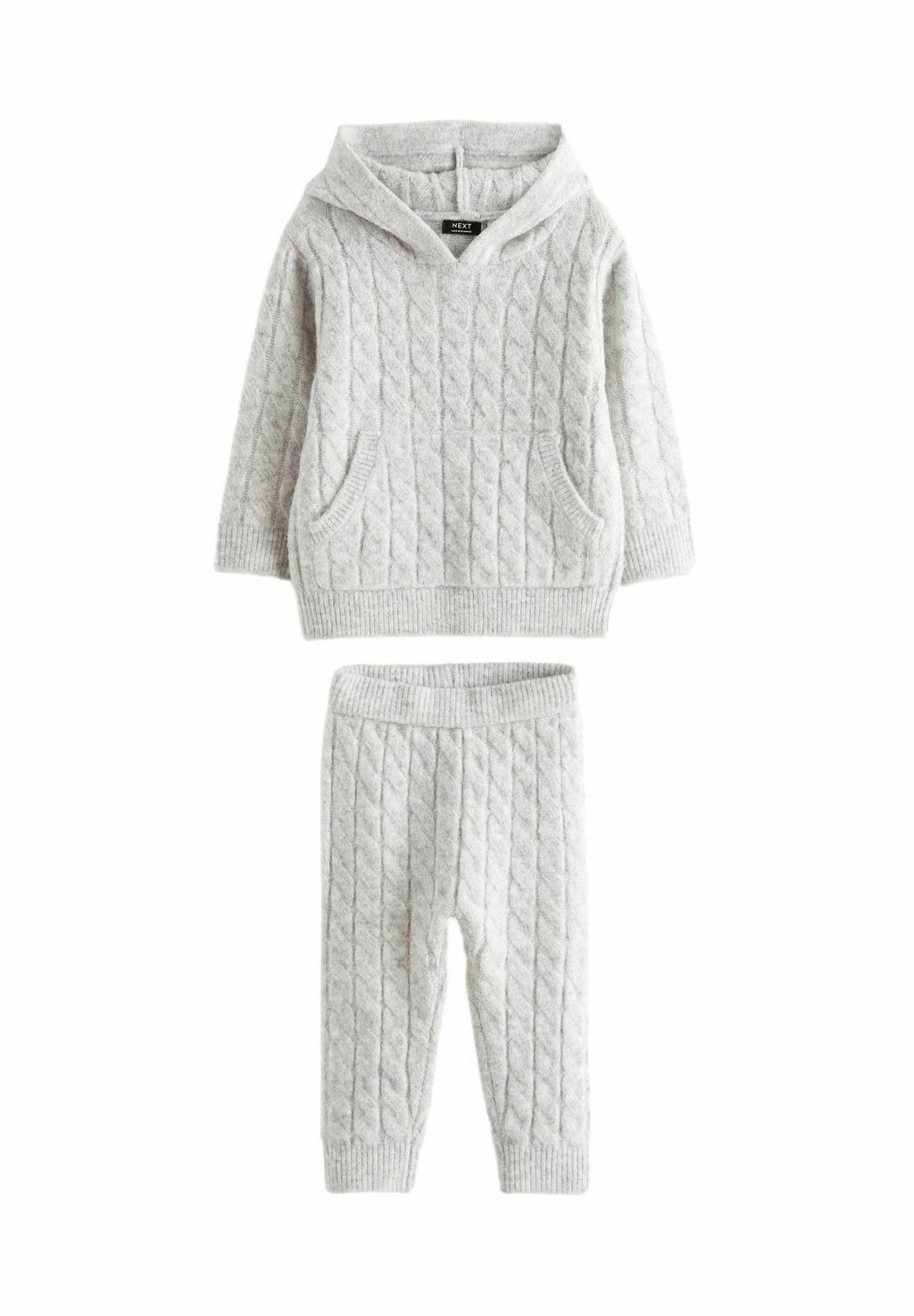 

Спортивный костюм CABLE AND JOGGER SET REGULAR FIT Next, серый