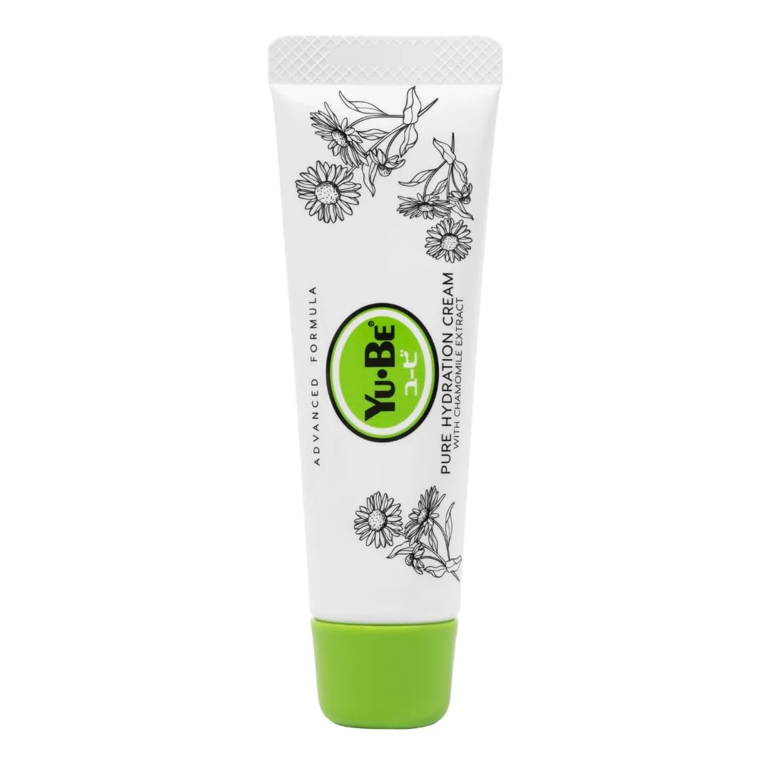 Yu-Be Advanced Formula Pure Hydration Cream - увлажняющий крем без масел и отдушек для чувствительной кожи лица, тела и рук