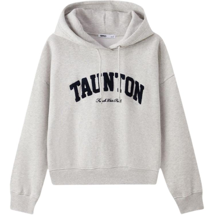 

Толстовка Women's Hooded Moderate Regular SPAO, светло-heather серый