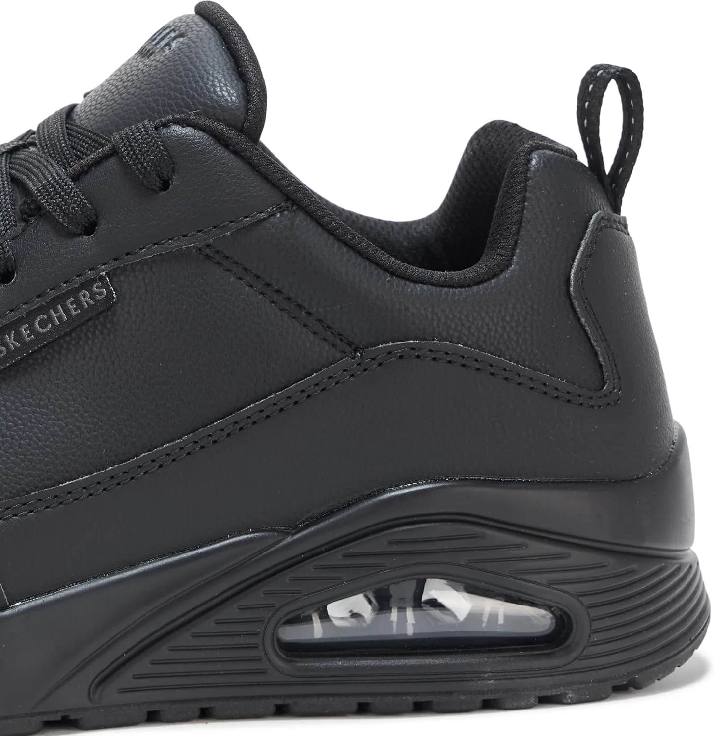 Мужские кроссовки Skechers Uno - Alder, черный — фото 4