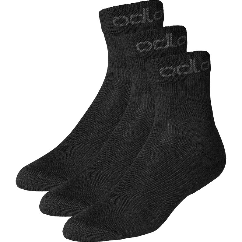 

Комплект из 3 носков Active Quarter Odlo, черный