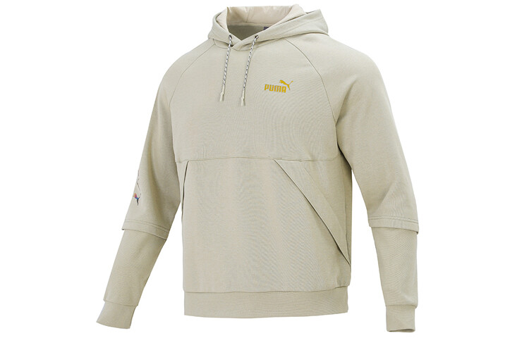 

Толстовка унисекс пыльно-зеленая Puma, зеленый