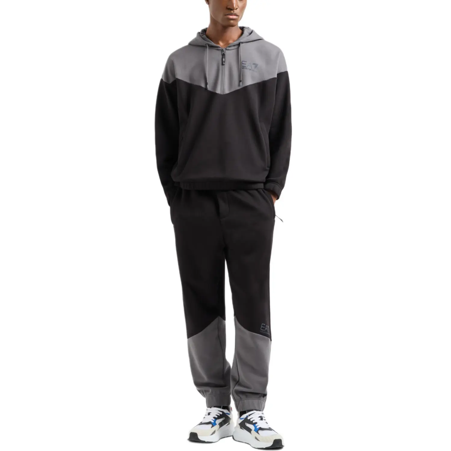 EMPORIO ARMANI EA7 Casual Спортивная одежда для мужчин серый — фото 4