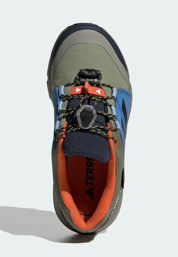 Походные ботинки gtx k Adidas Terrex, Tent Green Core/Black/Ray Blue — фото 3