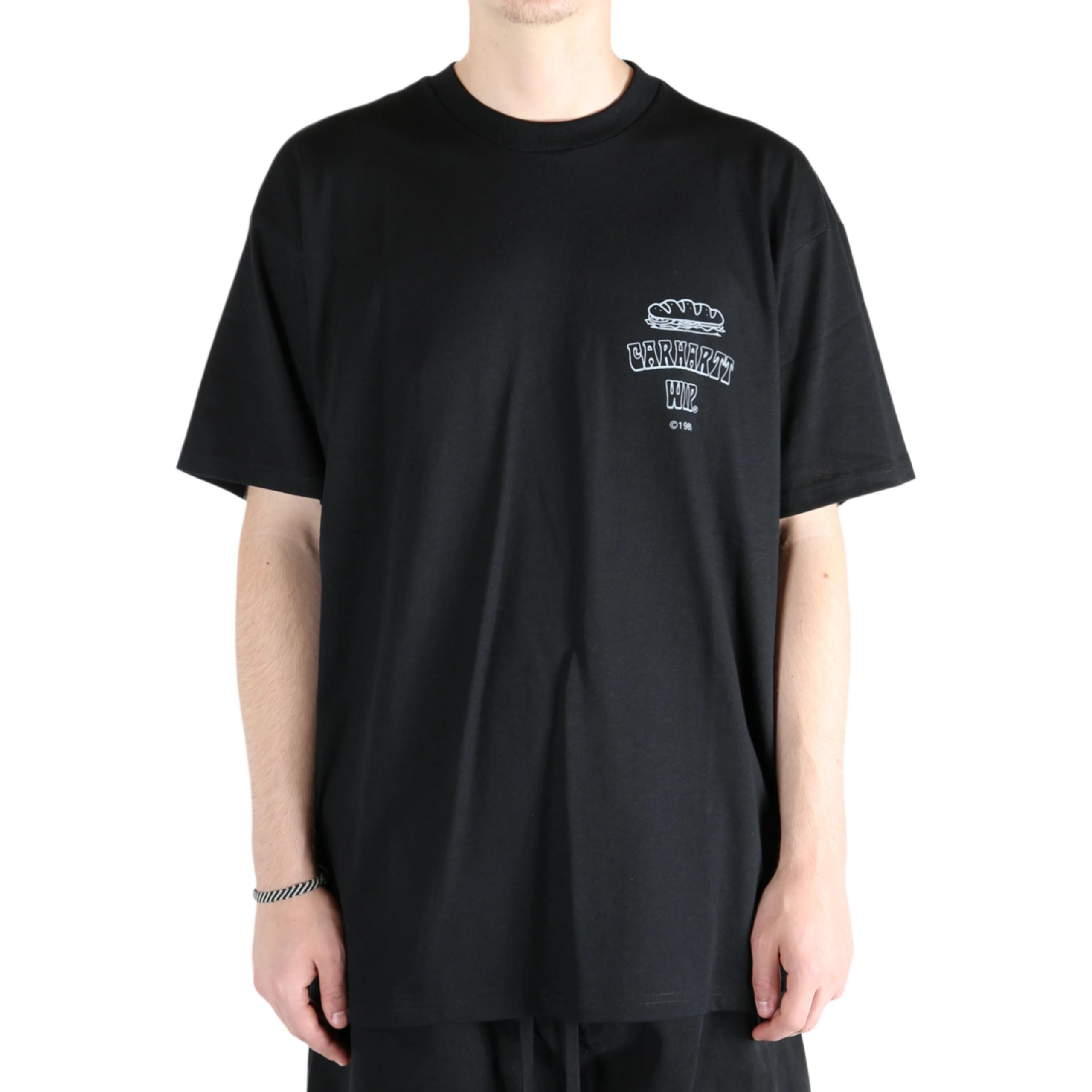 

Футболка с вышитым логотипом Sandwich Carhartt WIP, черный