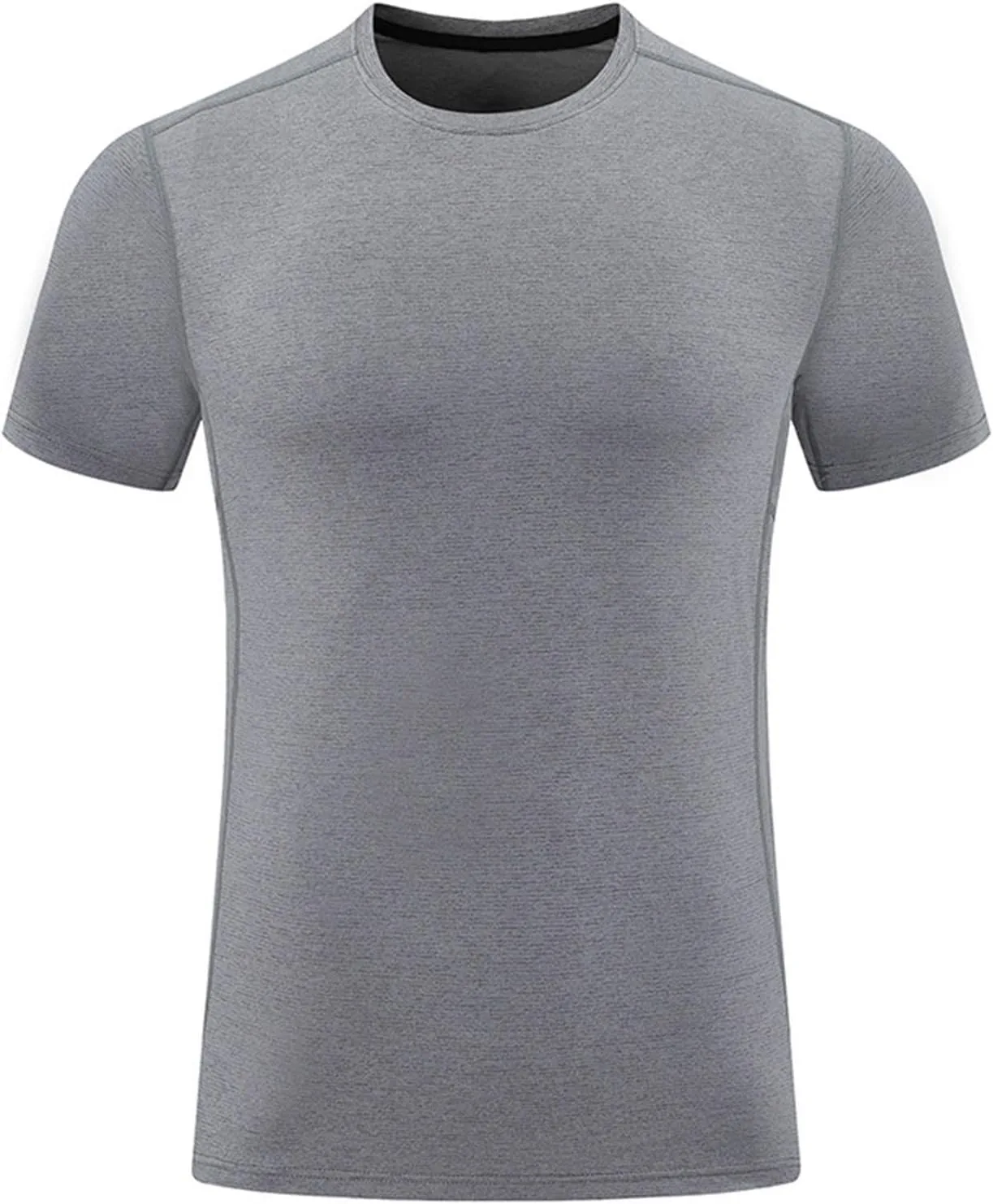 Мужская футболка для бега и тренировок, летняя, Slim Fit