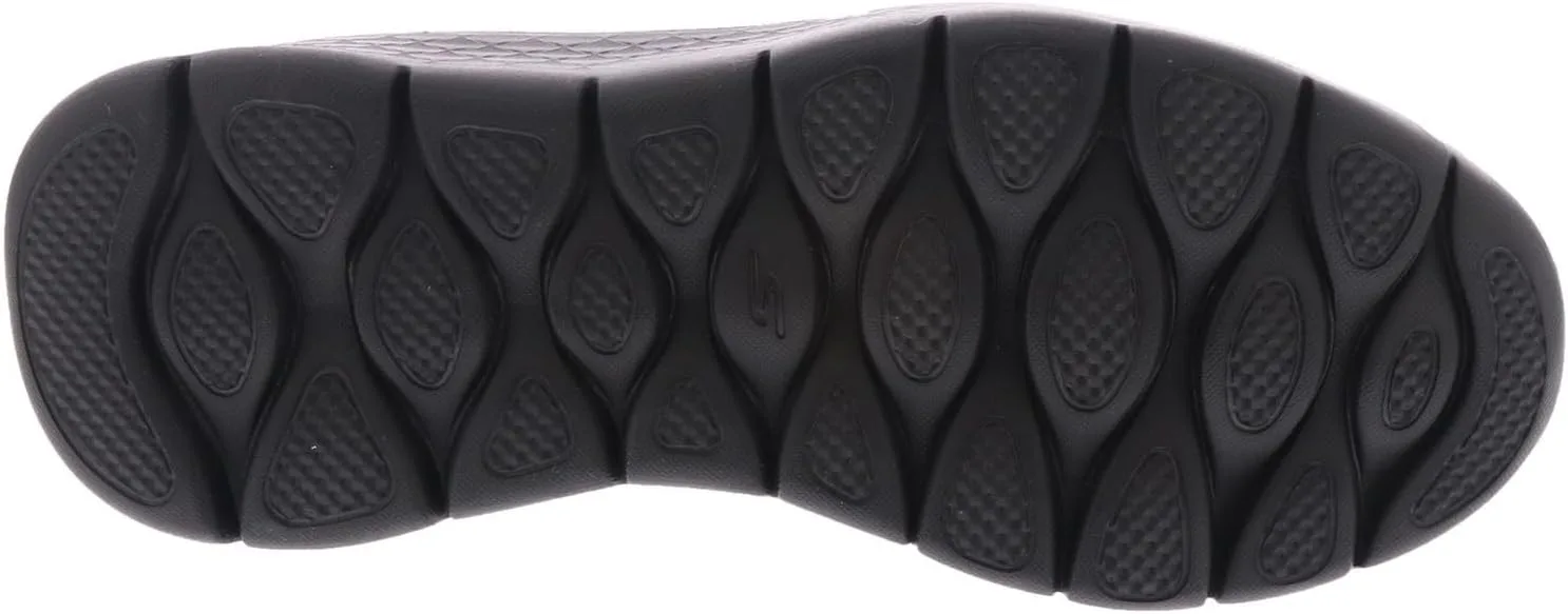 Мужские спортивные кроссовки Skechers Gowalk Flex с воздушной подушкой без шнурков, черный — фото 3