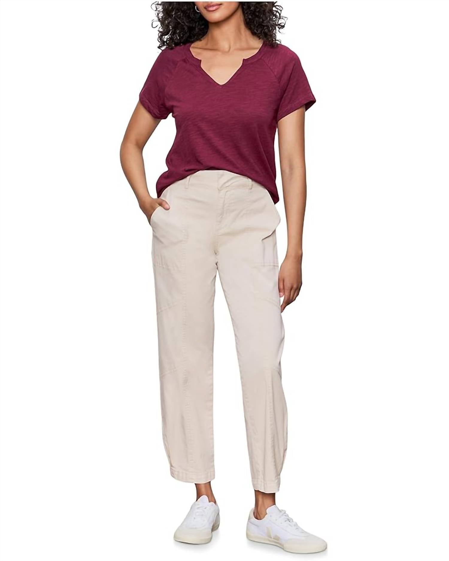 

Зауженные брюки Sahara светло-овесного цвета Sanctuary, Light Oat