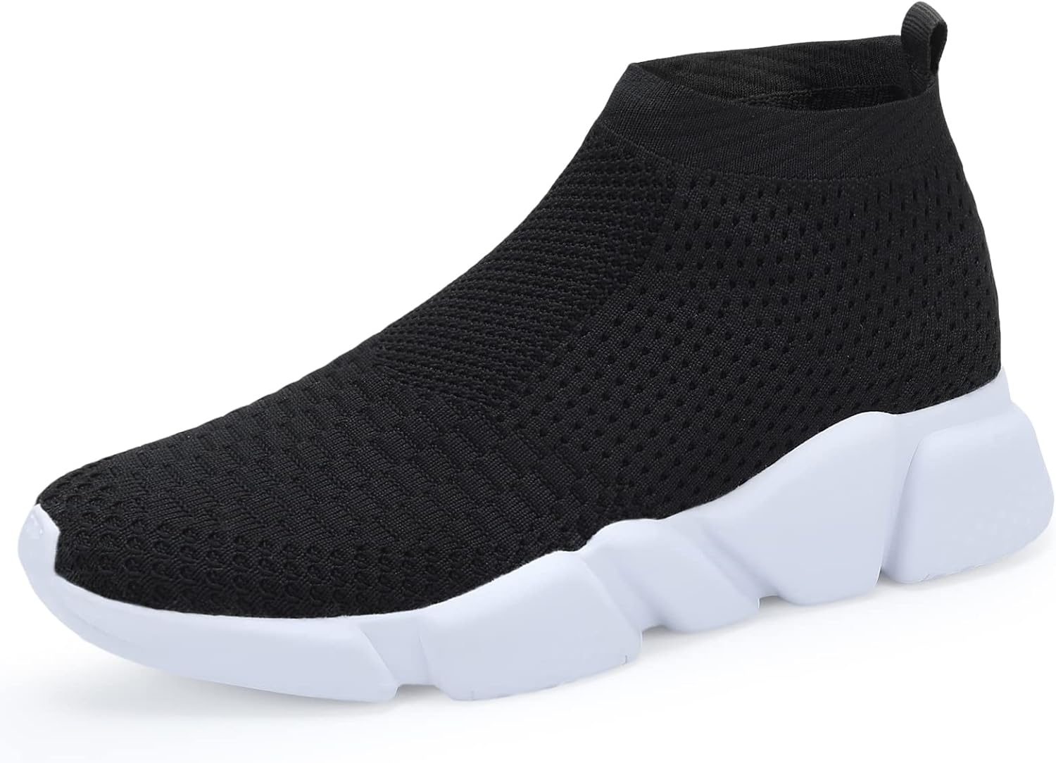 

Мужские кроссовки WXQ для бега, удобные, легкие, дышащие, для ходьбы, с сетчатым верхом, для тренировок и повседневного спорта, черный