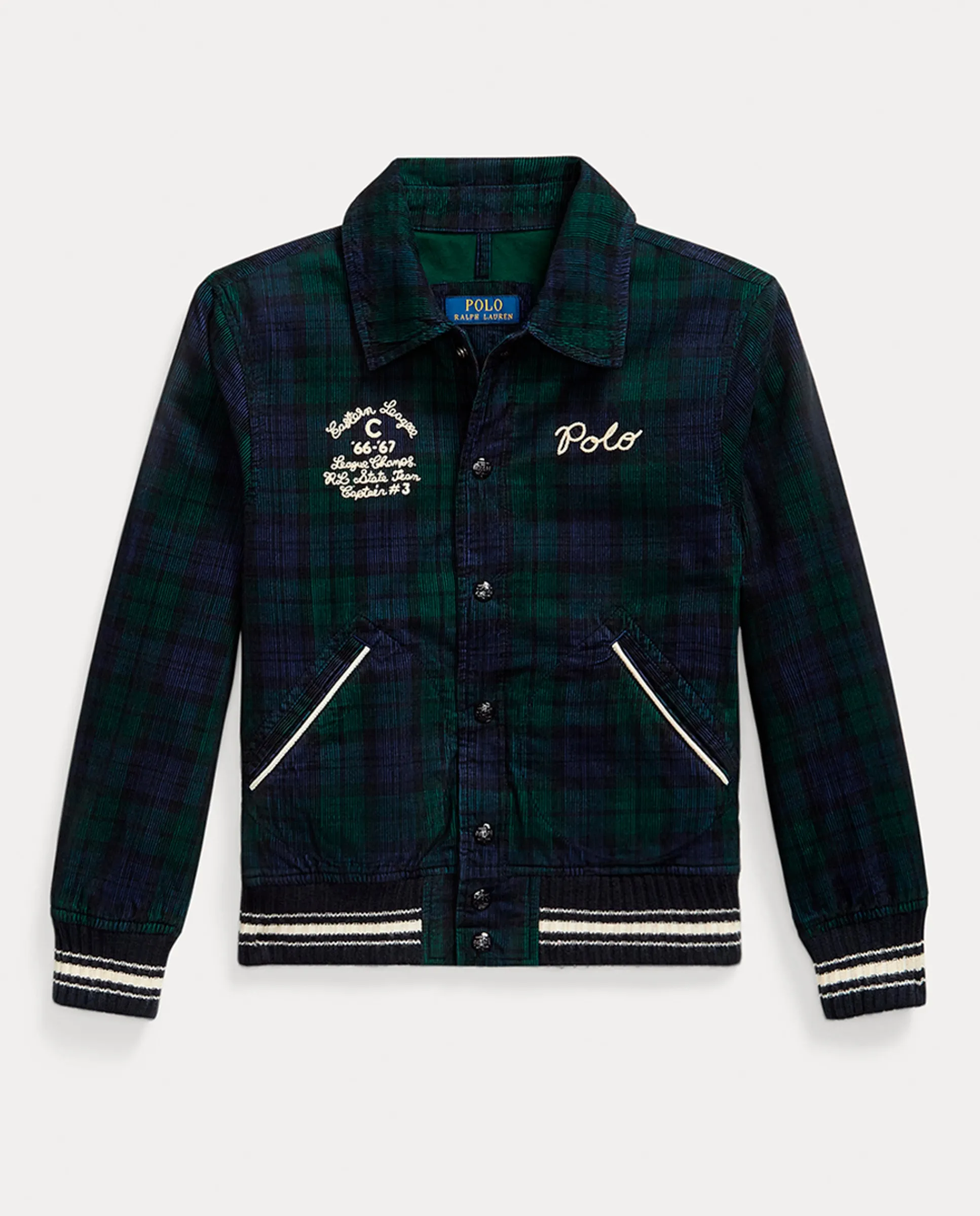 

Детская куртка-бомбер с принтом Polo Ralph Lauren, многоцветный