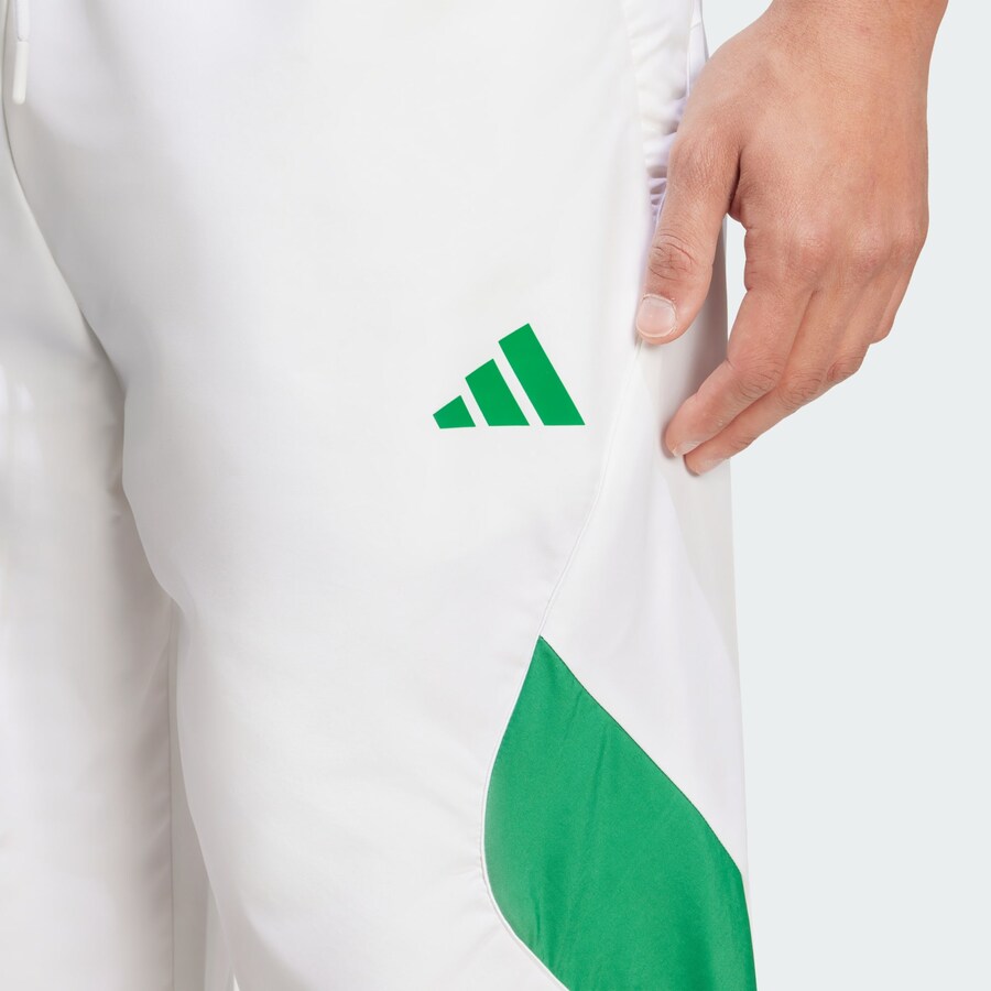 Зауженные спортивные брюки ADIDAS SPORTSWEAR Stadium, белый — фото 3
