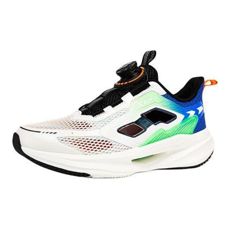 Кроссовки XTEP Kids Lifestyle Shoes GS Low-top Sail White/Lyon Blue, белый/синий — фото 3