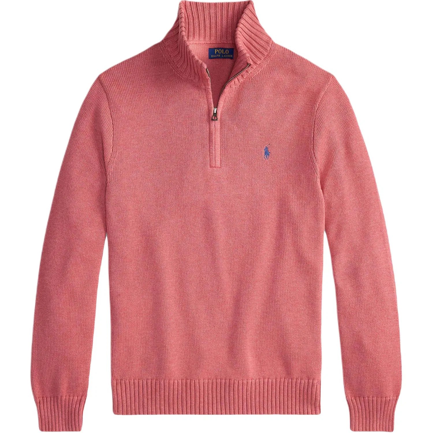 Свитер с длинным рукавом zip Polo Ralph Lauren, Strawberry Heather