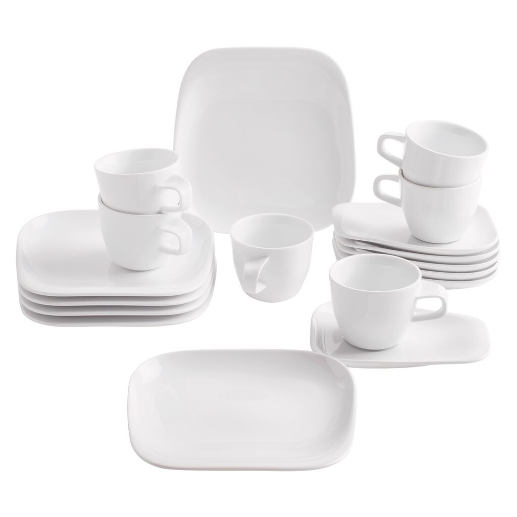 

Кофейный сервиз КАХЛА 18 шт. Эликсир белый 150407A90015C Kahla