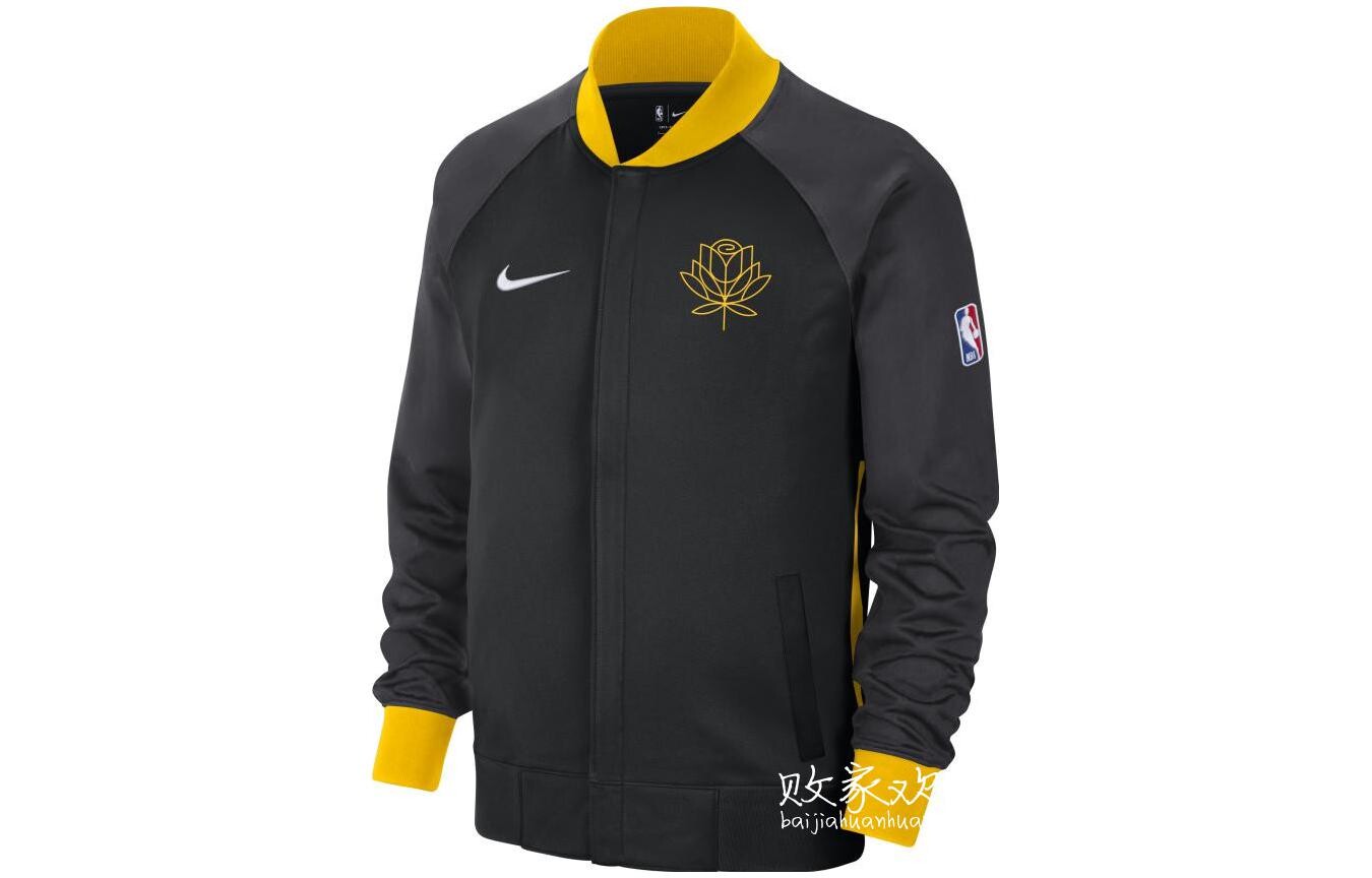 

Мужская куртка Nike, цвет Black/Yellow