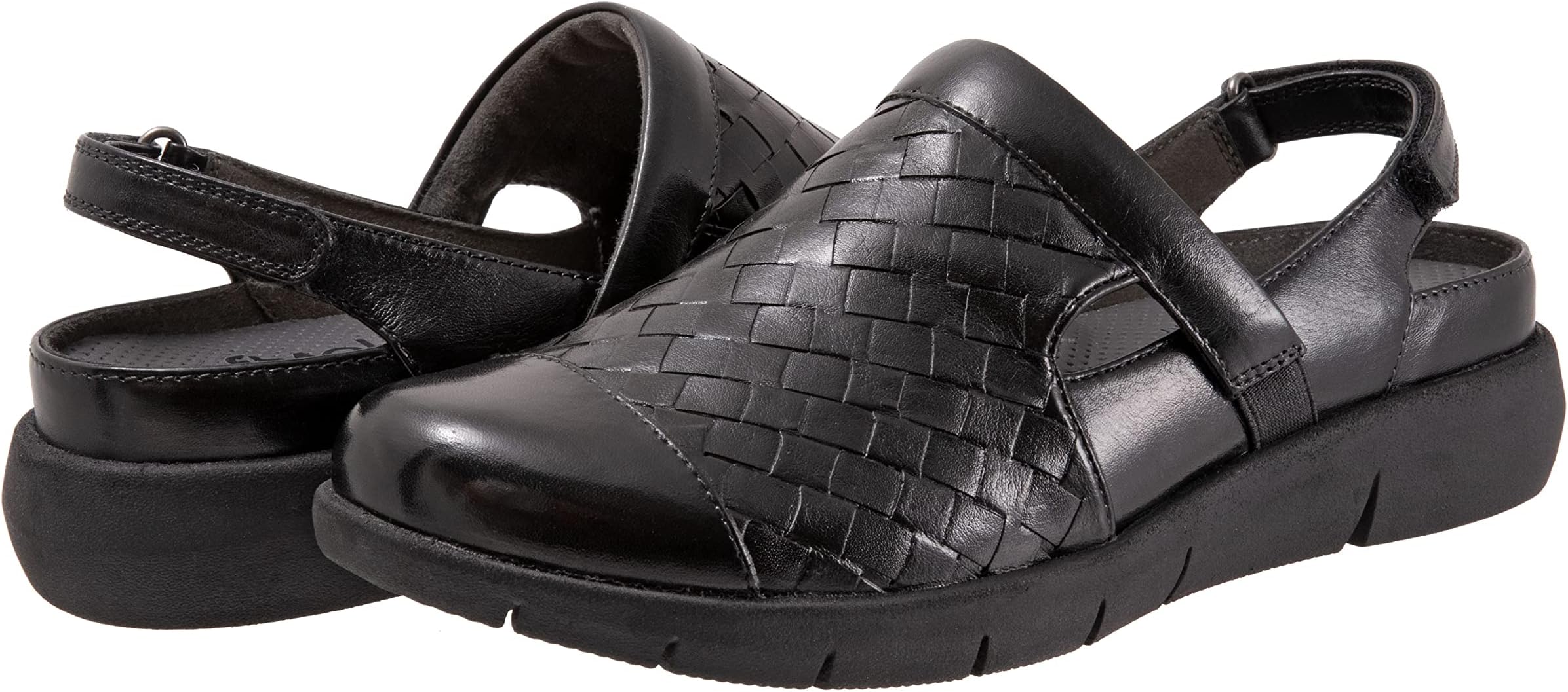 Балетки SoftWalk Salina Woven II, Black