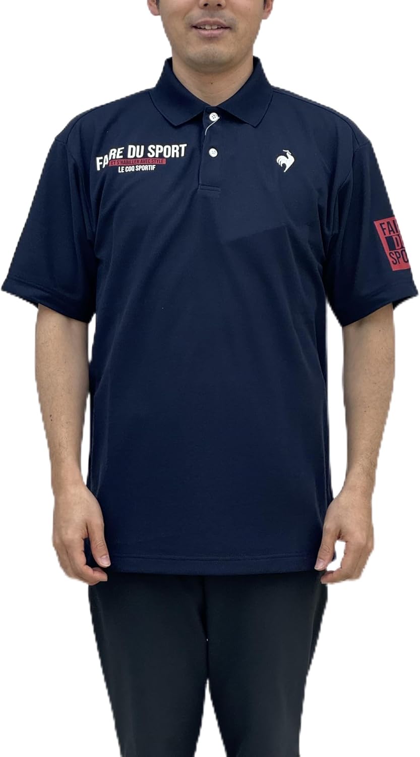 

Рубашка поло с коротким рукавом Le Coq Sportif, темно-синий