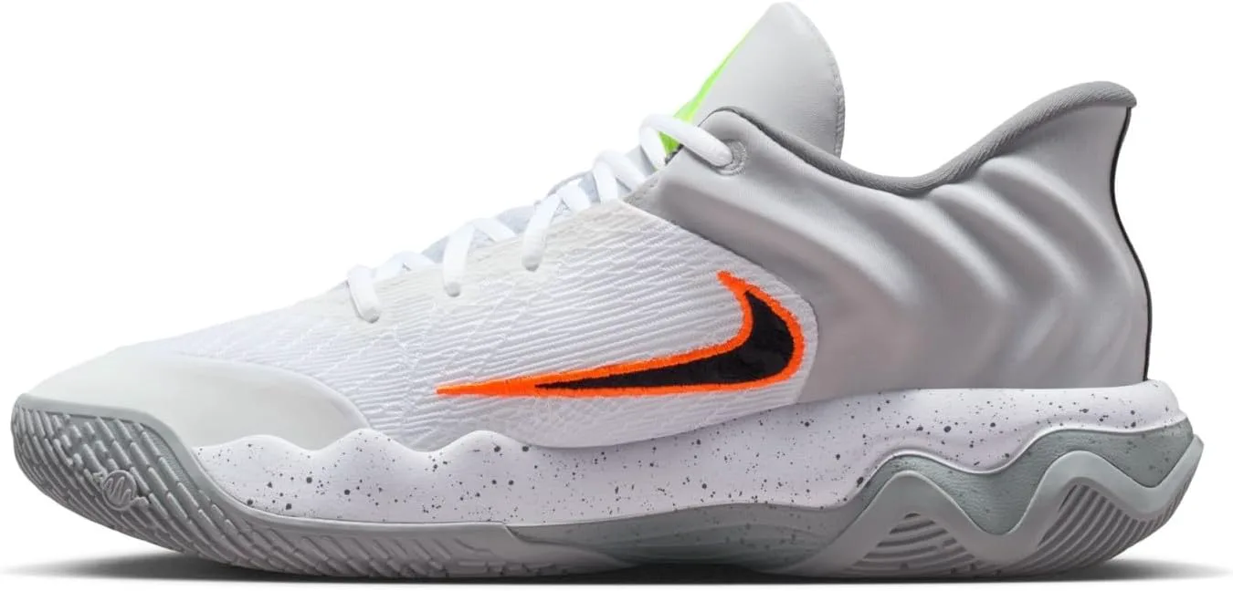 Кроссовки для баскетбола Nike Giannis Immortality 4 для взрослых унисекс, белый/черный/серый — фото 3