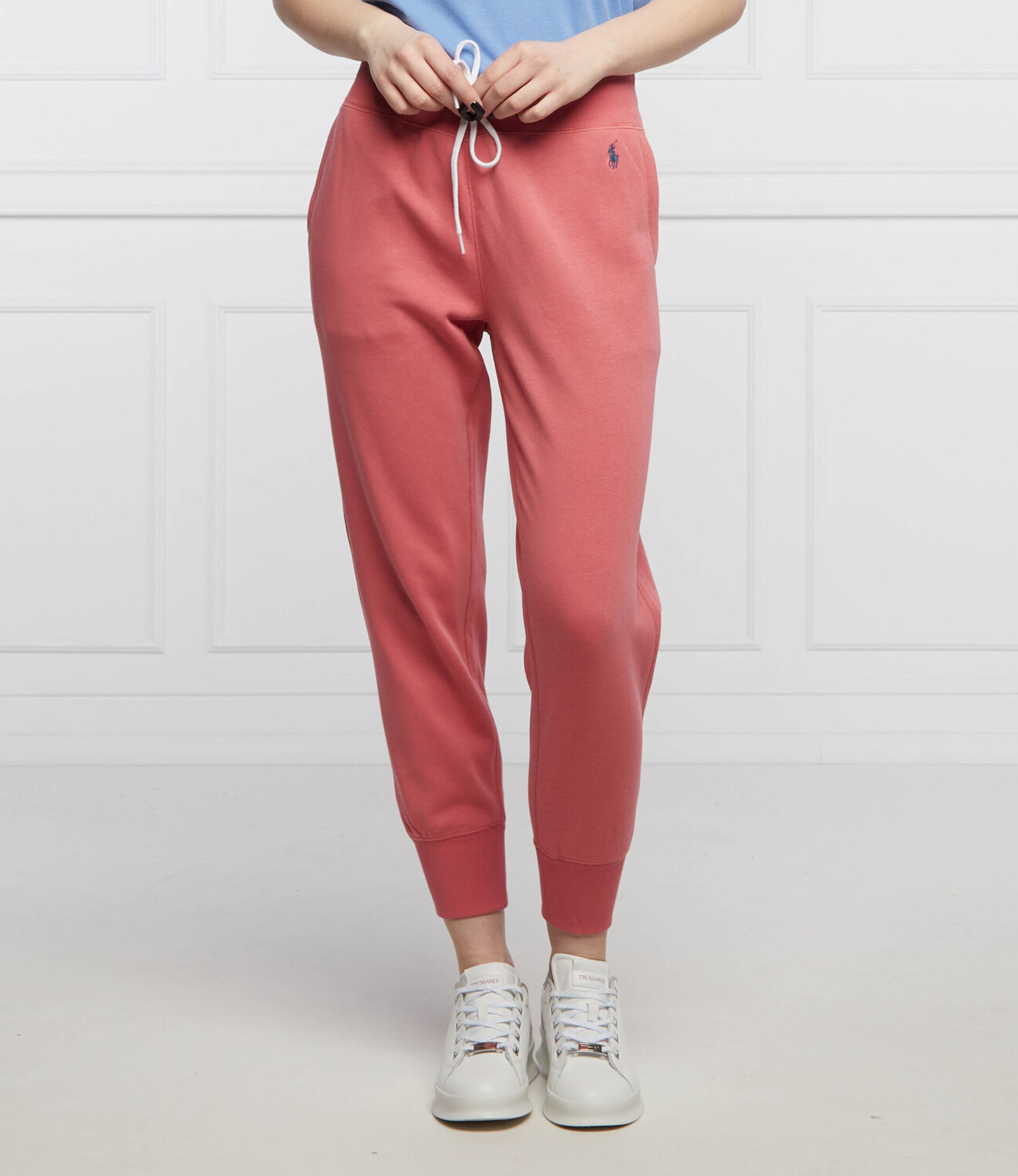

Спортивные брюки POLO RALPH LAUREN Relaxed fit, коралловый