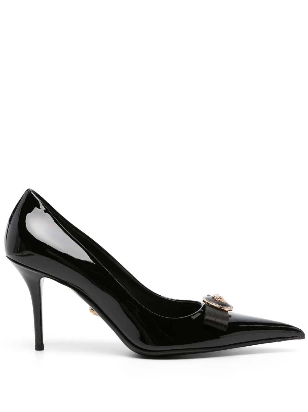 Туфли Gianni Ribbon 85 VERSACE, черный
