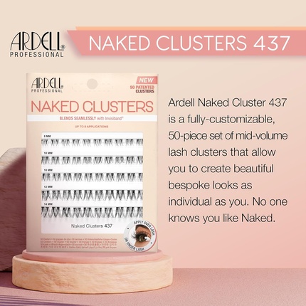 Набор накладных ресниц Naked Clusters 437, полностью настраиваемый. Ardell — фото 3
