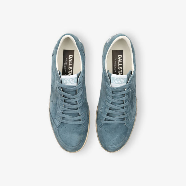 Кроссовки Golden Goose Балстар эксклюзивные низкие из замши, синий — фото 2