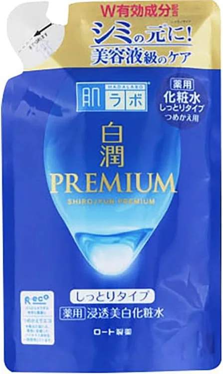 Маска для лица Hada Labo — Отбеливающий увлажняющий Hakujun Premium, 1 лист, 170 мл