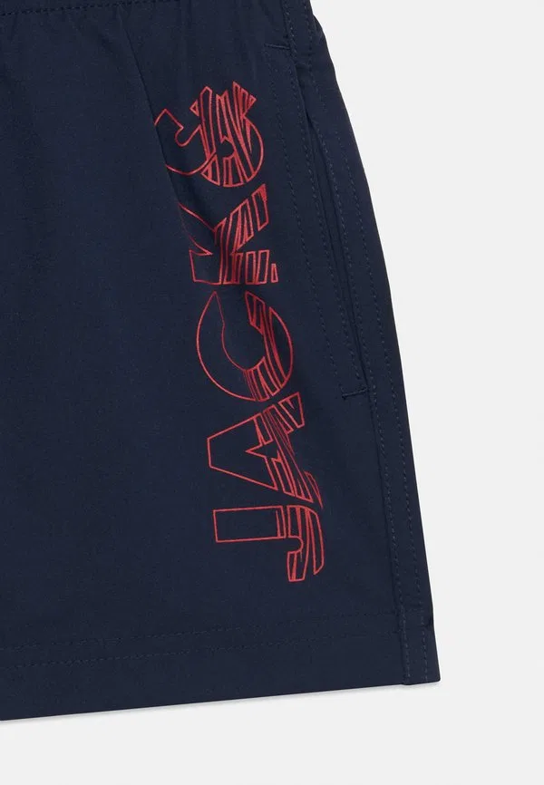 Плавки с логотипом волны jpstmaui Jack & Jones Junior, Navy Blazer — фото 3