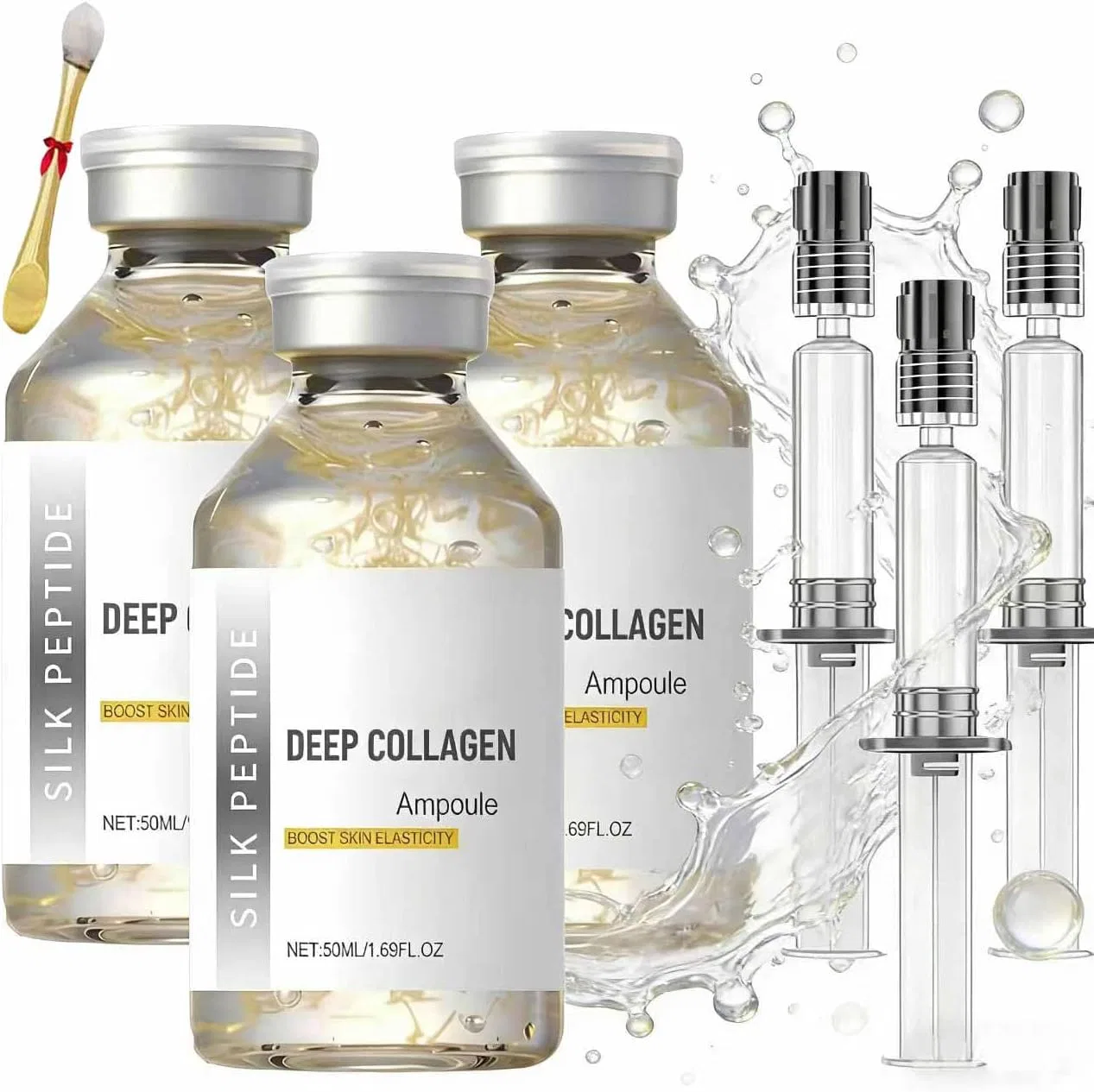 Сыворотка лифтинг-уход Silk Peptide Intensive Lifting Ample, №N2202, 50 мл