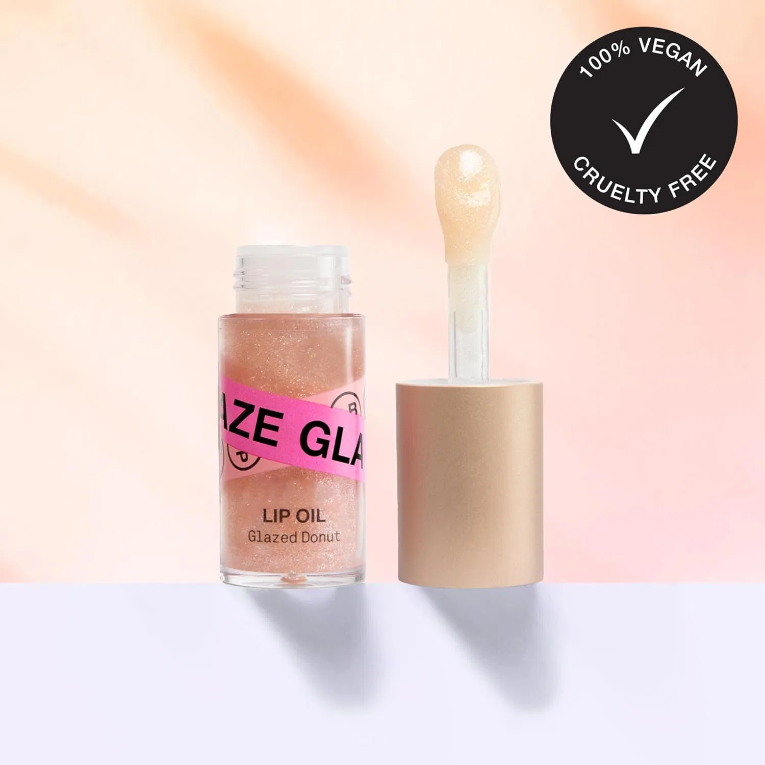 Блеск для губ Innbeauty Project Glaze Lip Oil Extra Glaze Glazed Donut 0.25 унции — фото 3