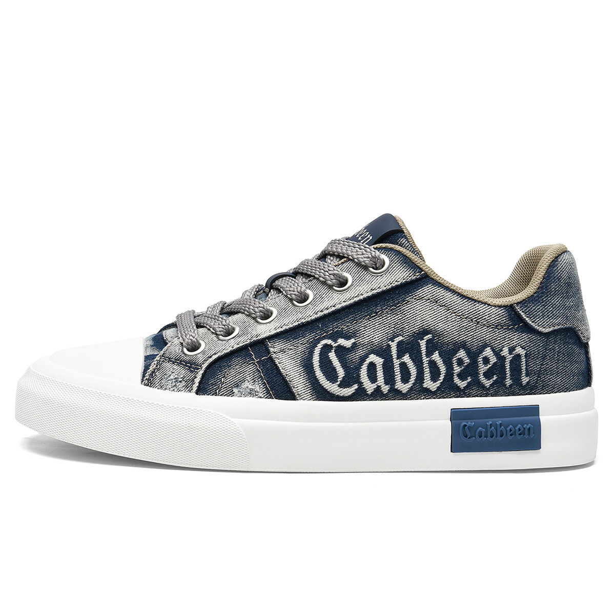 

Кеды Cabbeen Skateboard Shoes Men Low-Top, черный