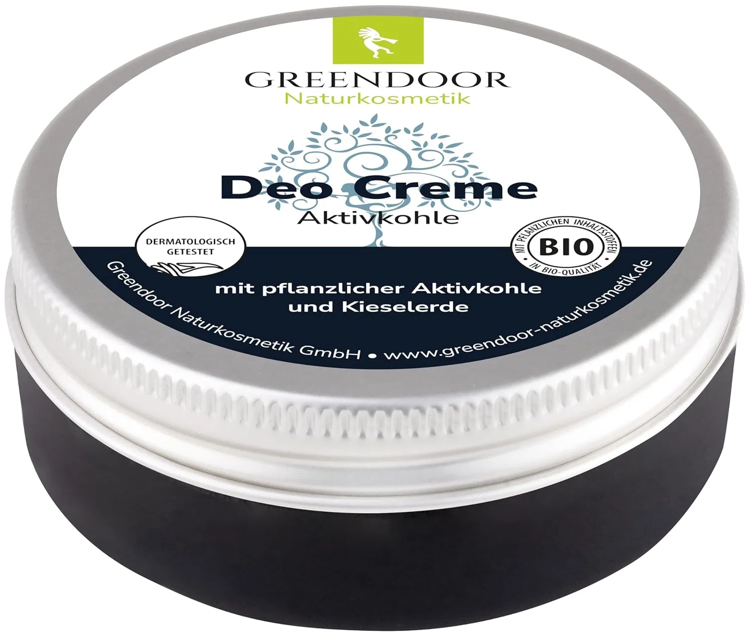 Крем-дезодорант Greendoor Black Power с активированным углем Greendoor