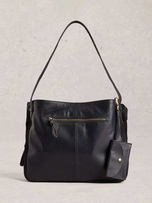 

Кожаная сумка-тоут Hettie White Stuff, Pure Black