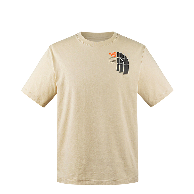 

Футболка унисекс из коллекции City Outdoor, цвет гравий-песок THE NORTH FACE, Gravel Sand