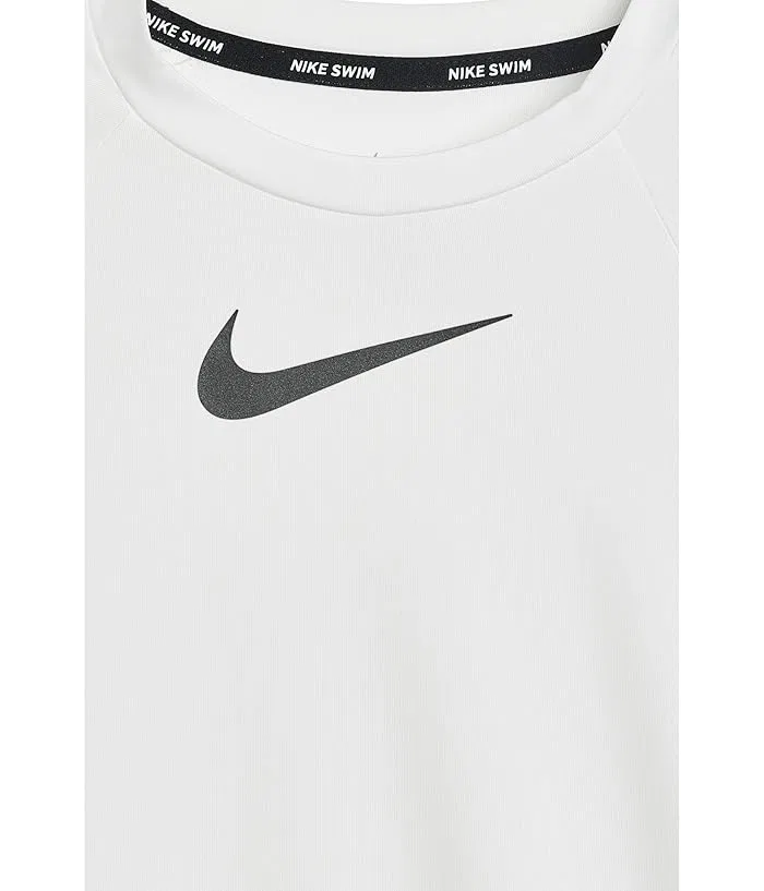 Рашгард с длинным рукавом Hydroguard Dri-Fit UV Nike Kids, White — фото 3