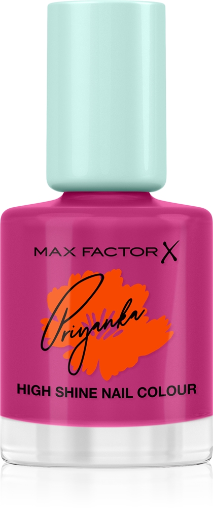

X Priyanka Miracle Pure быстросохнущий лак для ногтей, лимитированная серия Max Factor, atspalvis 310 flourishing lilac 12 мл