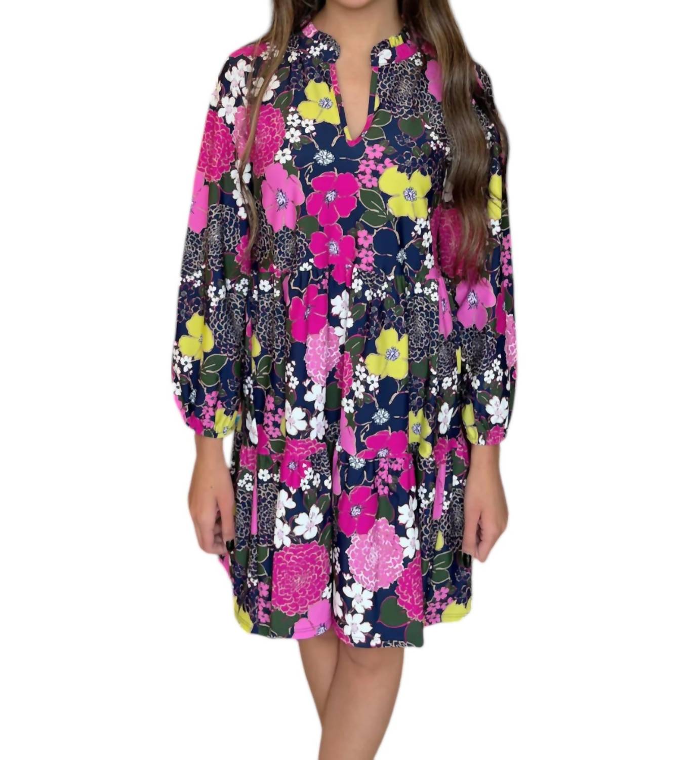 

Платье Dolly Autumn Blooms Orchid в розовом цвете Multi JUDE CONNALLY